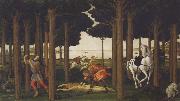 Sandro Botticelli rNovella di Nastagio degli Onesti Sweden oil painting artist